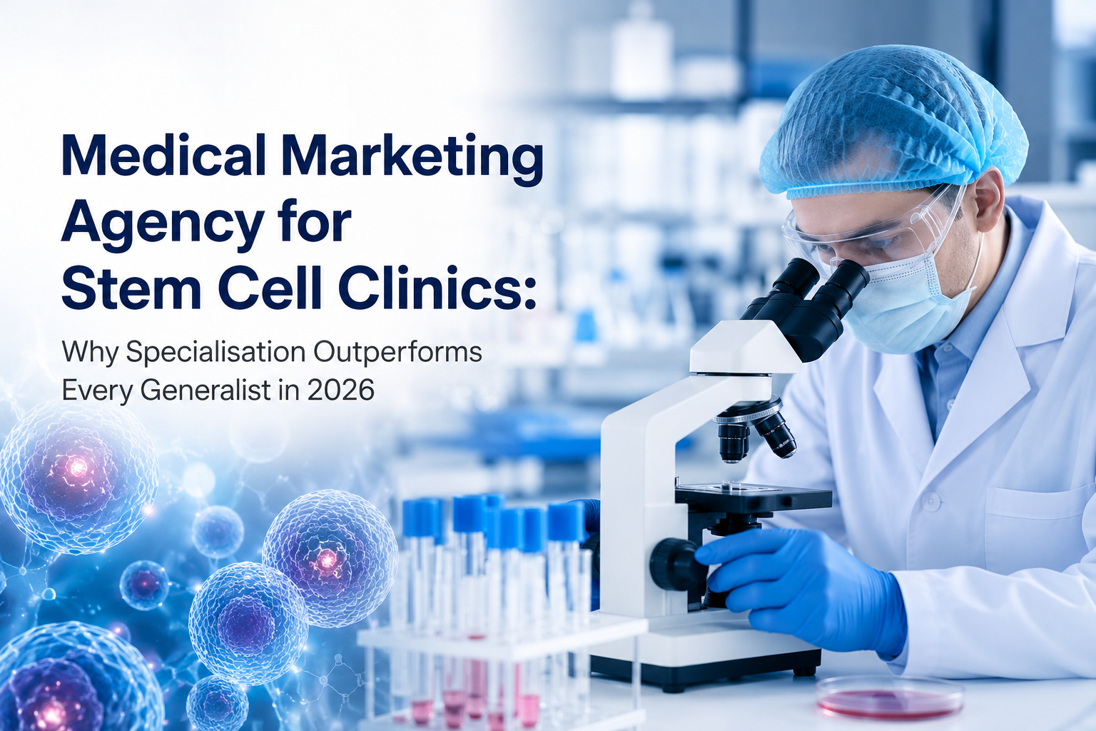 Medical Marketing Agency for Stem Cell Clinics: Why Specialisation Outperforms Every Generalist in 2026