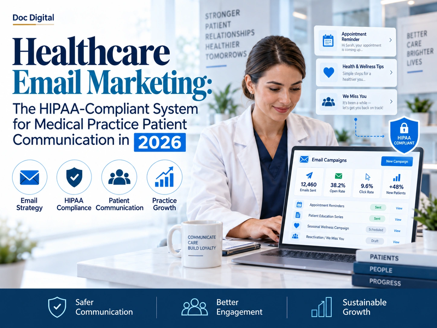 Healthcare Email Marketing The HIPAA-Compliant System for Medical Practice Patient Communication in 2026